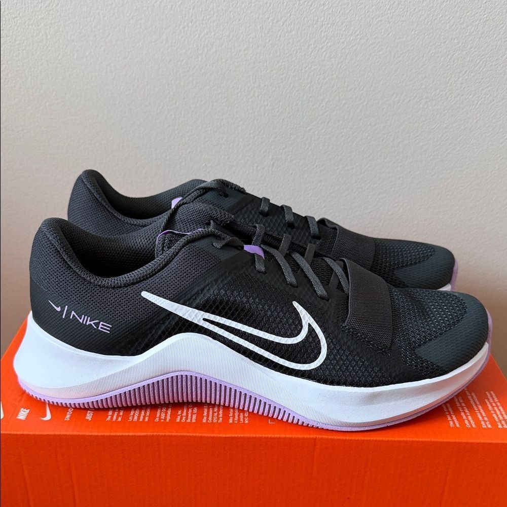 Nike MC Trainer 2 Black White Viotech Purple DM0824-006 Women’s Size 11